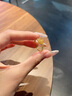 中國(guó)黃金（CHINA GOLD）足金999玫瑰花黃金戒指活口5G工藝送女朋友老婆生日禮物 金重約3.5g-活口圈號(hào)可調(diào)節(jié) 曬單實(shí)拍圖