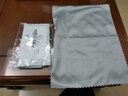 煦凜德國抹布百潔布不沾油吸水強家務(wù)清潔布加厚魚(yú)鱗洗碗清潔布百潔布 云杉綠魚(yú)鱗抹布：5條裝 曬單實(shí)拍圖