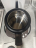 鳴盞燒水壺泡茶 電熱水壺功夫茶壺電茶爐 茶藝師專用電茶壺 智能恒溫茶具磨砂MZ152A黑色 曬單實(shí)拍圖