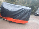 巒騰愛(ài)瑪專(zhuān)用車(chē)衣電動(dòng)車(chē)專(zhuān)用A7防曬PLUS衛士愛(ài)朵元宇宙防雨水配件適用 【加厚牛津布款】黑橙色 AIMA 愛(ài)瑪【專(zhuān)車(chē)專(zhuān)用】 曬單實(shí)拍圖