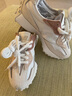 NEW BALANCE NB官方25新款情侶款毛絨鞋帶輕便百搭舒適休閑鞋327系列 米色/白色/米白色 U327WTL 39.5 (腳長(cháng)24.5cm) 曬單實(shí)拍圖