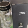 蘇泊爾（SUPOR）雙層玻璃杯辦公泡茶杯男女士茶水分離杯車(chē)載水杯子辦公泡茶杯子 曬單實(shí)拍圖