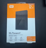 西部數(shù)據(jù)（WD）2TB 移動硬盤 USB3.0 My Passport隨行版2.5英寸 黑 機械硬盤 筆記本電腦外接 大容量加密存儲 曬單實拍圖