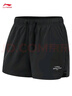李寧速干舒適運動(dòng)短褲女夏季健身必備時(shí)尚A字版型褲子 黑色-2 M 曬單實(shí)拍圖