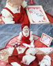 G.DUCKKIDS小黃鴨女童連衣裙春秋嬰兒衣服兒童公主裙抓周女寶寶周歲禮服裙子 紅色 80 尺碼6-12月【75-85cm】 曬單實(shí)拍圖