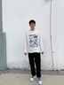 李寧天跡SOFT丨板鞋鞋男鞋2025新款柔軟舒適小白鞋運動鞋AGCV341 曬單實拍圖