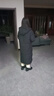 棉致中長(cháng)款過(guò)膝棉服女新款寬松冬季爆款棉衣外套女面包服羽棉襖絨服 X8818黑色【高品質(zhì)65】 M 100-120斤 曬單實(shí)拍圖