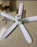 中聯(lián)小吊扇小型迷你小風(fēng)扇床上用家用蚊帳扇學(xué)生宿舍用電風(fēng)扇5葉大風(fēng)力微風(fēng)吊扇zolee節能語(yǔ)音聲控 扇面直徑90CM五葉（不帶遙控） 曬單實(shí)拍圖