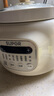 蘇泊爾（SUPOR）電燉鍋家用電砂鍋煲湯鍋燉湯鍋紫陶內膽快速燉大容量可預約電燉盅煮粥鍋 3L白陶內膽 3L 曬單實(shí)拍圖