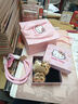 熱賣(mài)黃金helloKitty貓手機掛繩鑰匙扣足金20mgKt貓包包汽車(chē)掛件 KT貓粉繩掛件+禮盒禮袋+證書(shū) 曬單實(shí)拍圖