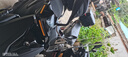 VAVB適用光陽KS125前后保險防摔護(hù)杠改裝摩托車排氣管防撞護(hù)杠配件 升級款前杠+后杠+黑盔甲套裝【熱 曬單實拍圖