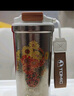 特美刻（TOMIC）聯(lián)名鈦杯朱炳仁銅純鈦保溫杯女士便攜咖啡杯實用畢業(yè)季七夕節(jié)禮物 曬單實拍圖