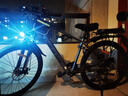 永久鋰電池助力電動(dòng)自行車(chē)禧瑪諾變速超長(zhǎng)續(xù)航山地車(chē)男女士雙碟剎單車(chē) F58-摩天灰【26寸10A舒適版】 曬單實(shí)拍圖