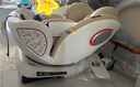 初嬰貝兒童安全座椅汽車用0-4-12歲嬰兒寶寶車載可坐可躺i-Size認證 豪華版金+175°躺+支撐腿+遮陽棚 曬單實拍圖