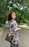 CharisKitty輕奢小c&k包包女款2025年通勤水桶包單肩斜挎女包生日禮物送女友 咖色【限定禮盒+拉菲草+手提袋】 曬單實(shí)拍圖