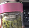 希諾雙層玻璃杯子女高顏值水杯教師節(jié)禮物老師實用XN-9331粉色 240mL 曬單實拍圖