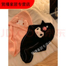 宰摟卡通可愛(ài)干發(fā)帽女生吸水速干洗頭浴帽浴室包頭巾干發(fā)巾 粉色美樂(lè )蒂 曬單實(shí)拍圖