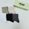 JEEP襪子男【100%純棉+10A抗菌】防臭襪秋冬吸汗運動(dòng)耐磨全棉休閑男襪 曬單實(shí)拍圖