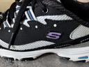 斯凱奇（Skechers）閃穿鞋男鞋秋季健步鞋軟底一腳蹬休閑運動鞋232457 曬單實拍圖