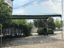 美凌時(shí)尚家戶外遮陽(yáng)棚停車棚雨棚酒席帳篷擺攤防曬防雨養(yǎng)殖大棚大排檔門面 墨綠色加厚油布 3米寬X5米長(zhǎng)(4加厚腳) 曬單實(shí)拍圖