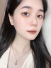 ALLOVE純銀四葉草項(xiàng)鏈女2025新款吊墜首飾七夕情人節(jié)禮物送女友老婆生日 曬單實(shí)拍圖