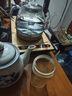 友家鋪子（Biooner）全自動上水電熱水壺?zé)畨仉姴鑹刂笈莶杓矣棉k公茶臺一體茶桌嵌入式茶具套裝 1L 底部上水-消毒款（ 長寬37*20cm ） 曬單實拍圖