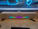Colorfire七彩虹電腦藍(lán)牙音響音箱家用桌面超重低音炮臺(tái)式機(jī)筆記本網(wǎng)課長(zhǎng)條收款有線(xiàn)禮物T2201白色 曬單實(shí)拍圖