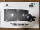 Thermalright(利民)  Frozen Magic 240冰封幻境 一體式水冷散熱器 支持多平臺 全金屬扣具 ARGB冷頭 FM240 曬單實(shí)拍圖