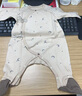 巴厘小豬新生兒嬰兒衣服秋冬季加厚保暖連腳綁帶和尚服哈衣寶寶春季連體衣 【杏】夢(mèng)幻月空 52cm 曬單實(shí)拍圖