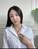 胖東來(lái)品質(zhì)天然和田玉葫蘆吊墜青白玉掛件玉佩單墜玉女墜子掛墜 和田白玉福祿雙至吊墜黑繩27*13 曬單實(shí)拍圖