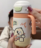 小土豆（potato）兒童保溫杯直飲吸管杯寶寶水壺便攜幼兒園學(xué)生水杯 300ml電音小子 曬單實(shí)拍圖