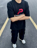JEEP吉普褲子夏季男戶(hù)外運動(dòng)寬松闊腿休閑褲男士防風(fēng)耐磨直筒沖鋒長(cháng)褲 P53S934030紫色 S（160-170cm/90-115斤） 曬單實(shí)拍圖