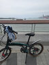 KOSDA科盛達折疊自行車(chē)20寸KS300折疊自行車(chē)海豚折疊車(chē)親子折疊自行車(chē) 變色藍|海豚車(chē)架 鋁合金車(chē)架+機械碟剎 451輪組|適合140-185cm 禧瑪諾9速 曬單實(shí)拍圖