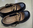他她（TATA）女鞋糖豆鞋秋淺口單鞋瑪麗珍鞋厚底休閑鞋CJ201CQ5 黑色 38 曬單實(shí)拍圖