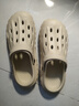 潔麗雅手術(shù)室洞洞鞋男士夏季厚底外穿防滑抗菌防臭足弓支撐醫用拖鞋男款 沙色 【99%抗菌防臭】 44-45 【標準碼】 曬單實(shí)拍圖