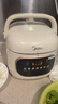 美的（Midea）電壓力鍋1-2人家用高壓鍋雙膽電鍋高顏值壓力快燉智能預(yù)約觸控開蓋火鍋煮粥燉肉鍋C2945電飯煲2.2L 曬單實(shí)拍圖