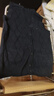 夢(mèng)特嬌（MONTAGUT）男士針織開(kāi)衫V領(lǐng)背心馬甲中老年爸爸毛衣坎肩加厚保暖 深灰 52  曬單實(shí)拍圖