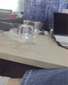 泥也茶杯月牙過濾玻璃水杯泡綠茶個(gè)人專用茶水杯子高端高硼硅透明辦公 曬單實(shí)拍圖