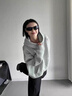 雪倫朵450G重磅半拉鏈連帽衛衣男美式加絨長(cháng)袖男士2025新款上衣運動(dòng)外套 灰色 L 曬單實(shí)拍圖