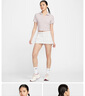 耐克(NIKE)女短袖T恤 POLO衫 運動休閑 簡約時尚 DV7885-133白S 曬單實拍圖