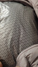 雅鹿三防短款羽絨服女冬免洗戶(hù)外休閑蓄熱保暖連帽加厚面包服外套 煙霧紫 L 【推薦125-140斤】 曬單實(shí)拍圖