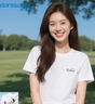 真維斯（JEANSWEST）休閑短袖T恤衫女2025夏季新款女生潮流純棉寬松簡(jiǎn)約百搭圓領(lǐng)短t 曬單實(shí)拍圖