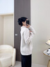 施洛瀾開(kāi)衫毛衣外套女裝秋冬裝外穿2025新款韓版立領(lǐng)寬松長(cháng)袖針織上衣 淺咖色 均碼 建議80-145斤 曬單實(shí)拍圖