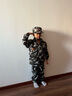兵童勇士春秋新款女童男童迷彩服套裝兒童軍訓服休閑運動(dòng)裝中大童學(xué)生外套 叢林迷彩配老鷹帽子 120碼適合125CM身高 曬單實(shí)拍圖
