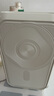 SUIDDY【3C認證丨四合一】充電寶自帶線帶插頭器20000毫安大容量Magsafe快充移動電源適用蘋果華為小米 2萬毫安時【自帶線+磁吸+AC插頭】米白色 曬單實拍圖