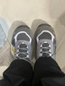 迪卡儂（DECATHLON）鞋男女登山鞋戶(hù)外防水防滑春秋高幫靴QUS MH100-NEW 女款中幫-松灰色 36 曬單實(shí)拍圖