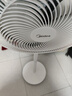 美的（Midea）電風(fēng)扇家用7葉落地扇搖頭電風(fēng)扇循臥室宿舍輕音風(fēng)扇臺式桌面小型風(fēng)扇臺地兩用升級款 白色丨7葉臺地兩用 曬單實(shí)拍圖