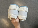 安踏女鞋板鞋子女小白鞋秋冬季女士皮面防潑水潮流休閑鞋運動(dòng)鞋滑板鞋 象牙白/沙?；?37.5 曬單實(shí)拍圖
