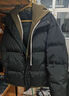雪中飛假兩件羽絨服男冬季新款潮牌短款男士加厚情侶寬松冬裝外套男 曬單實(shí)拍圖