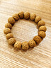 山中玉腦紋桃梟桃核手串正圓文玩男女矮樁密紋螞蟻桃胡原籽生日禮物 [精挑]隨緣款-腦紋桃核素串 曬單實(shí)拍圖